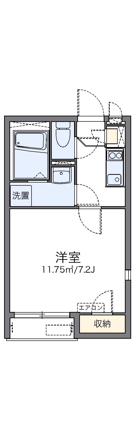 レオネクストコンフォート下祇園の間取り