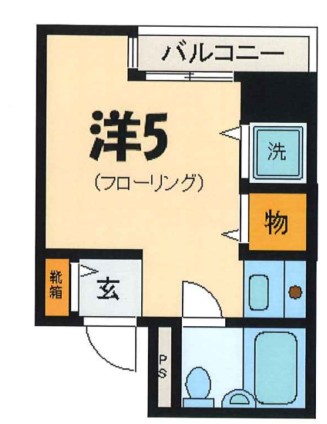 カーサマジカル入谷の間取り