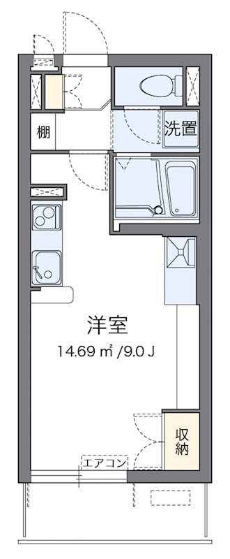 ミランダパークヒルズ妙蓮寺の間取り