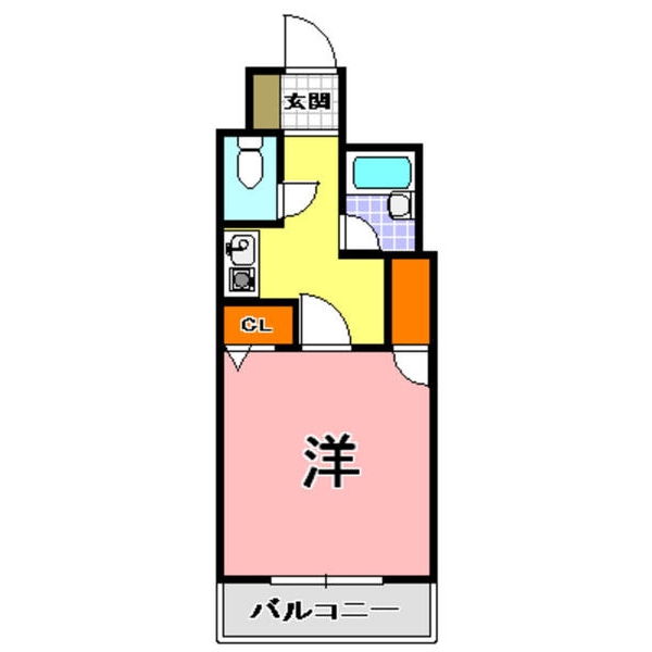 明石市天文町のマンションの間取り