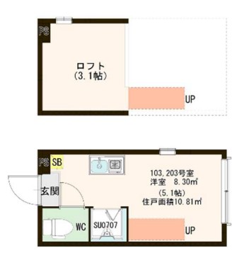 【ハーモニーテラス町屋IVの間取り】