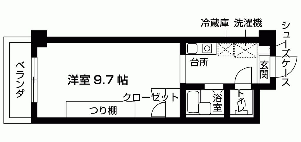 グランディール若草の間取り