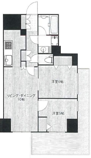 日神パレステージ大宮パルティールの間取り