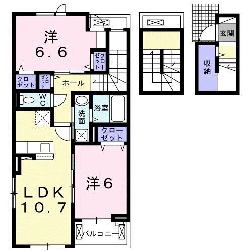 アルモニーの間取り