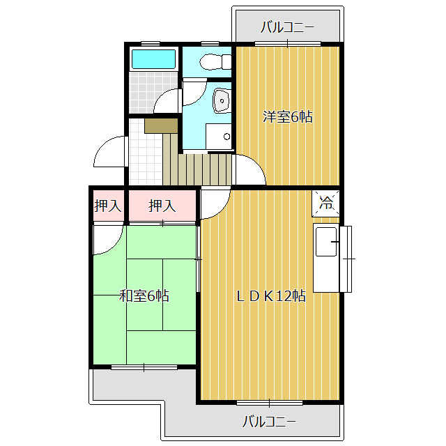 ボヌールの間取り