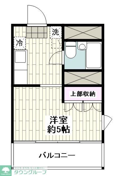 平塚市松風町のマンションの間取り