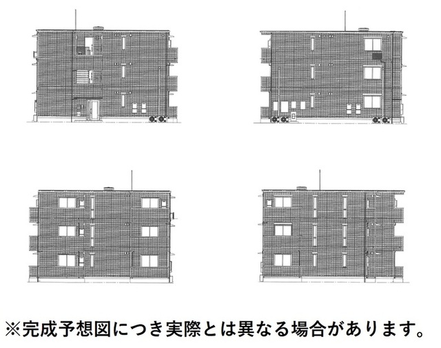 【リーブルハウスグラン南大分の建物外観】