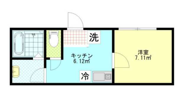 江東区猿江のマンションの間取り