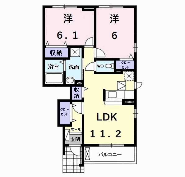 エスペランサの間取り