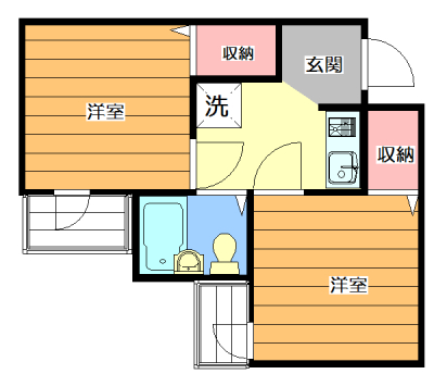 千里東壱番館の間取り