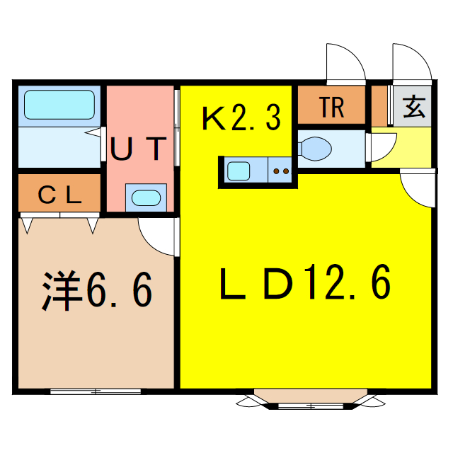 【ラヴィの間取り】