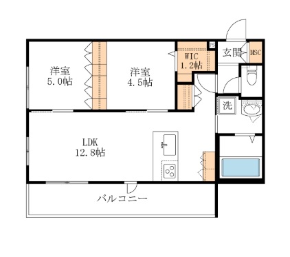 横浜青葉ヒルズの間取り