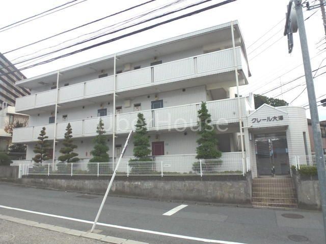 【町田市南大谷のマンションの建物外観】