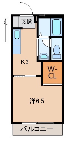 【バリュージュエグチの間取り】