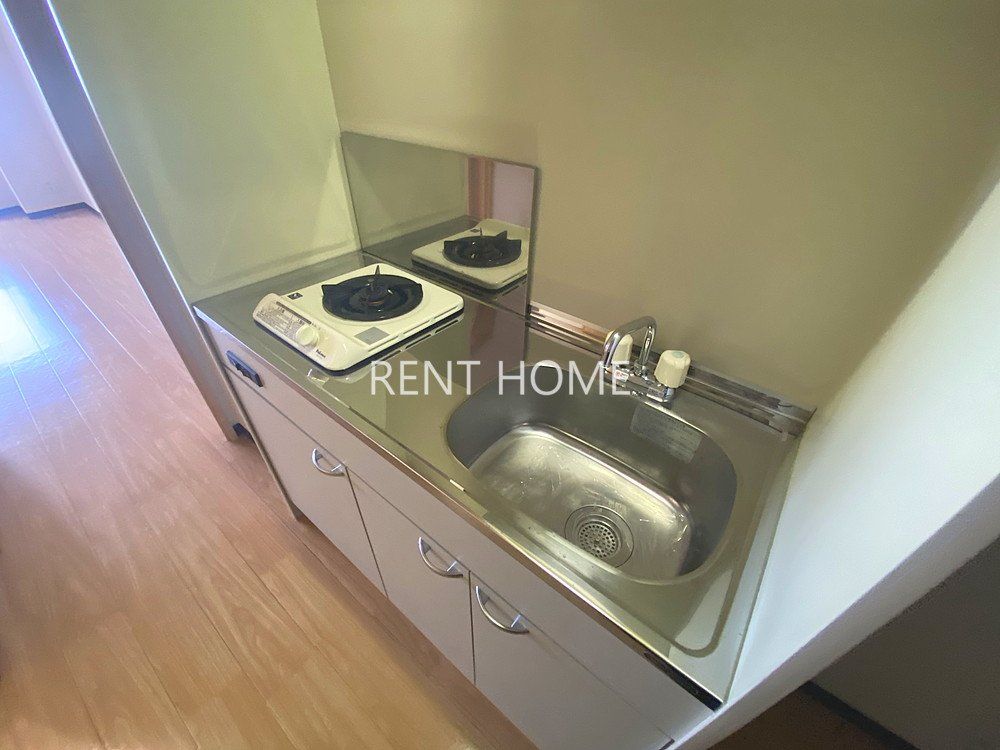 キッチン　ガスコンロ付き