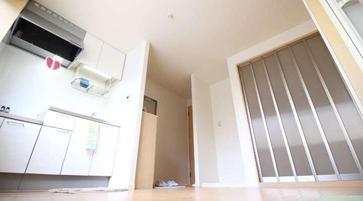 居室・リビング　7帖のDK☆リフォームで綺麗になりました☆