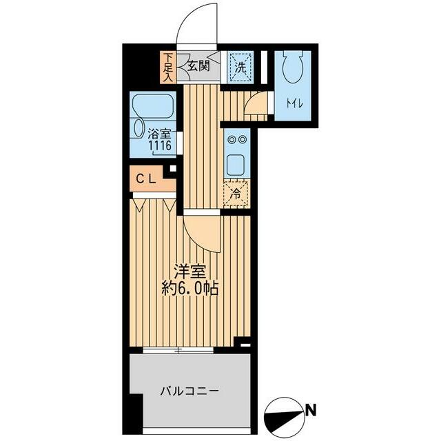 クリオ戸越銀座壱番館の間取り