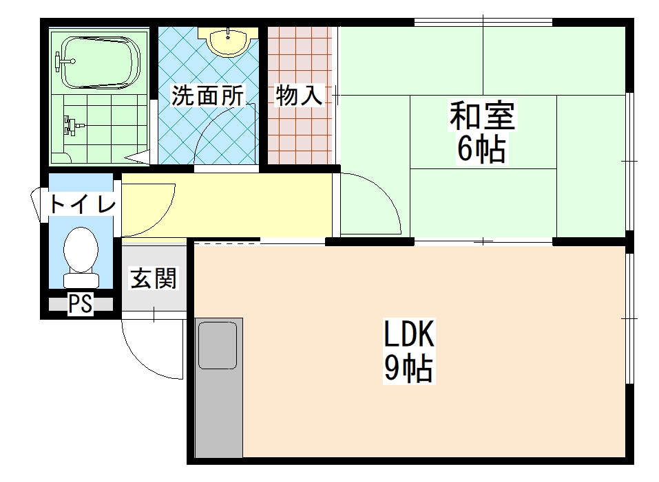 ハイツソレイユ_間取り_0