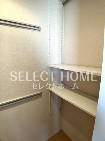 収納　ちょっとした収納スペースも充実しています
