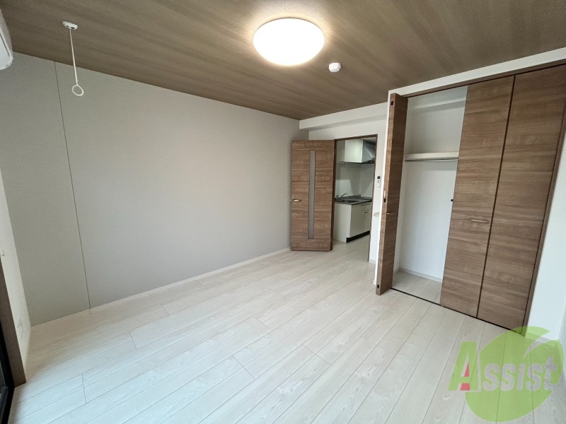 その他部屋・スペース　１Ｋのお部屋ですので寝室はリビングと共用となります。