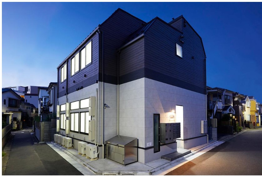 建物外観　☆敷金礼金０！ネット無料！ホワイトフローリング施工☆