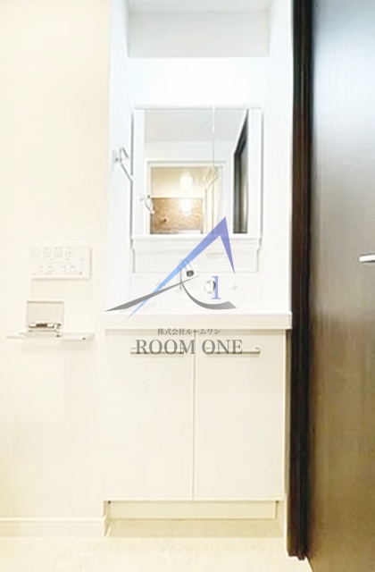 洗面設備　洗面台です。