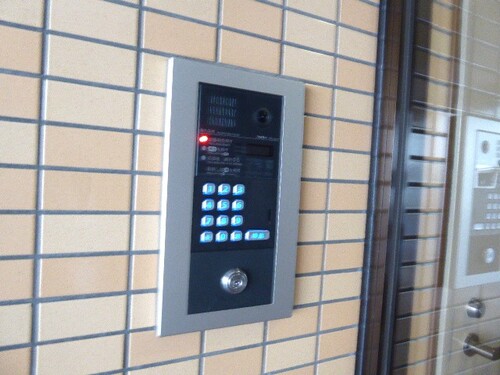 セキュリティ　オートロック　※前回募集時2022年11月撮影