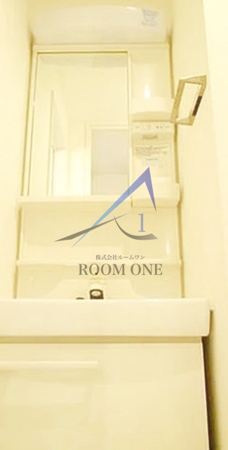 洗面設備　洗面台です。