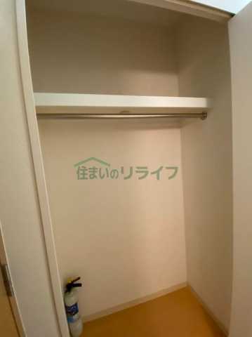収納　パレステュディオDOLCE本駒込のクローゼット