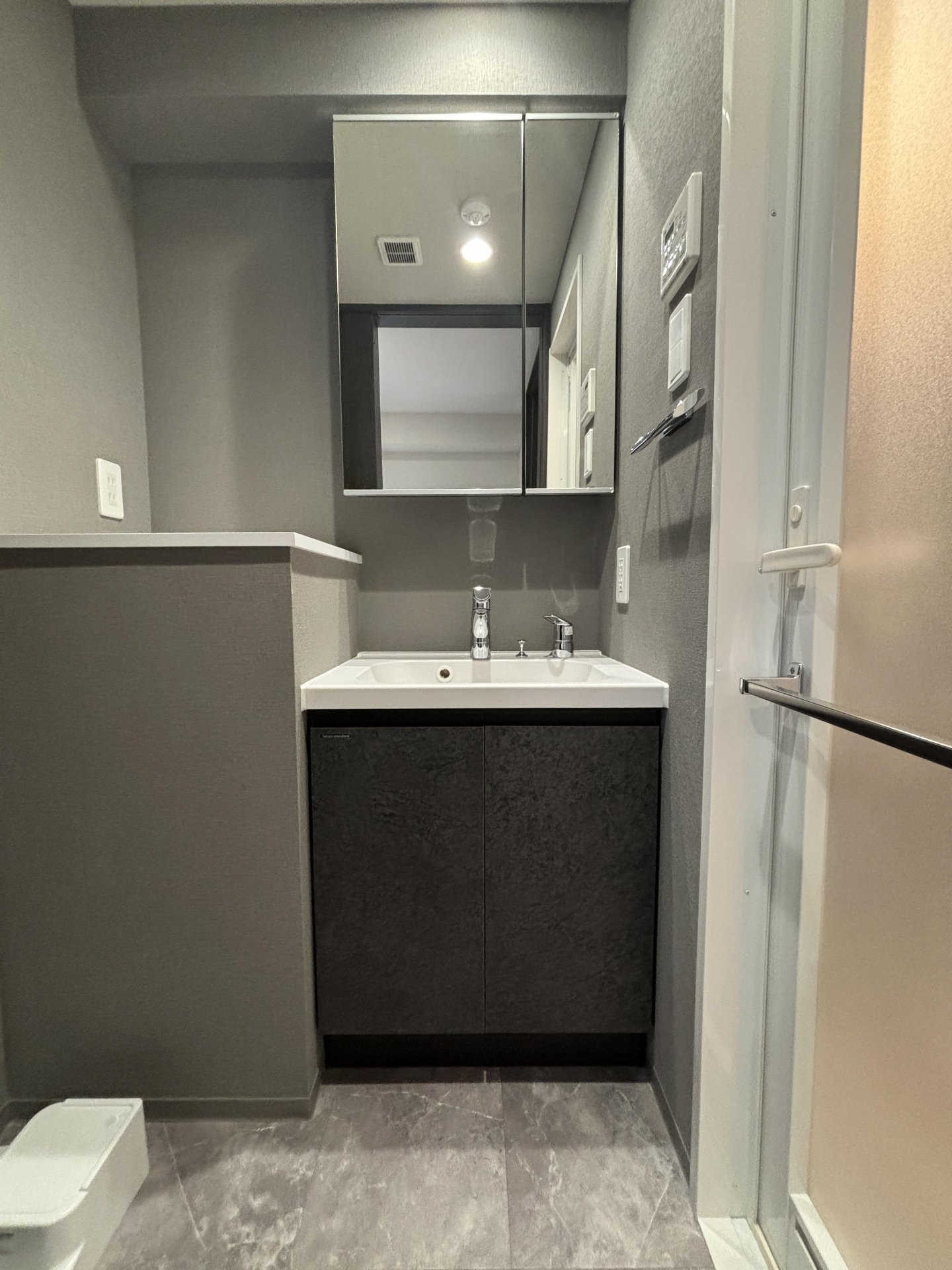 洗面設備　※別部屋参考写真となります。