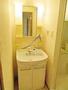 洗面設備　洗面台です。