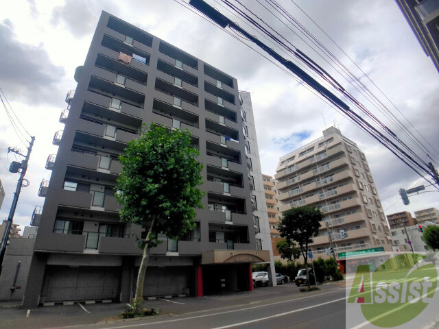 建物外観　札幌市北区北２２条西「グランデフィラ２」