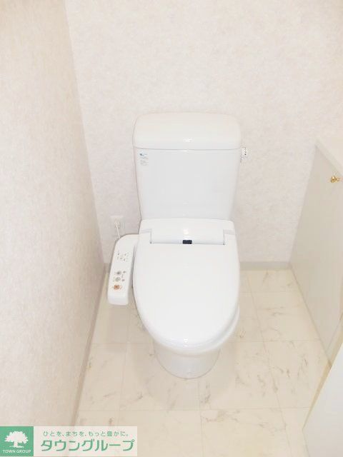 トイレ　清潔感ありますね。