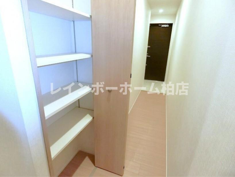 収納　廊下の収納です