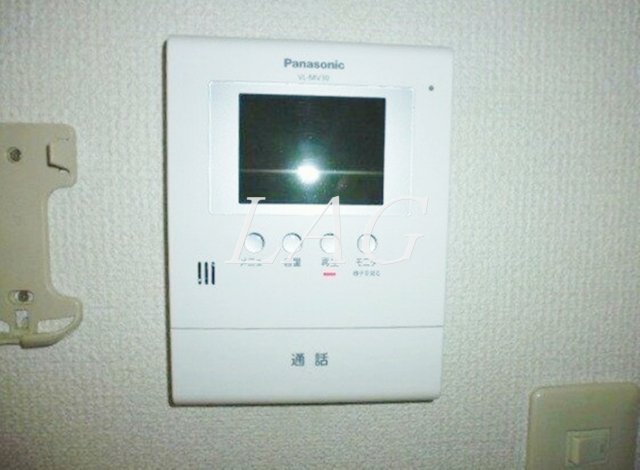 セキュリティ　モニター付インターホンです。