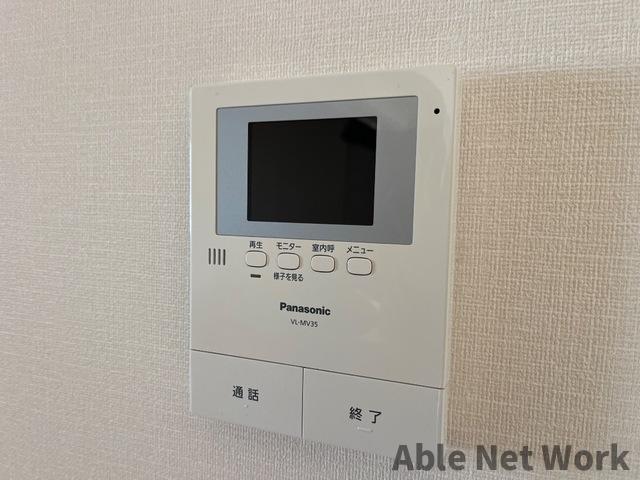 セキュリティ　TVモニターホン付き