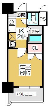 ビブレマンション城野の間取り写真