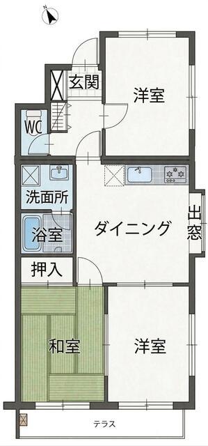 ワルトハウスの間取り写真