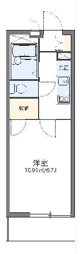 レオパレスアイリス今本町通の間取り写真