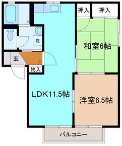 グラン　シエルの間取り