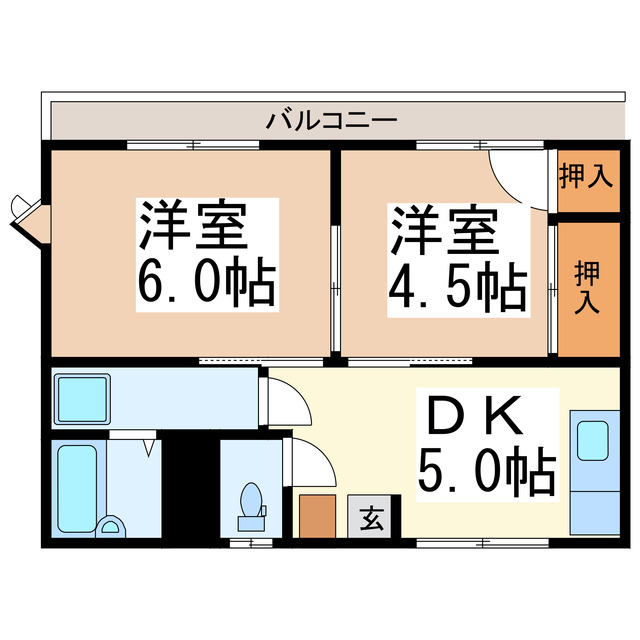 ファーストハイツの間取り