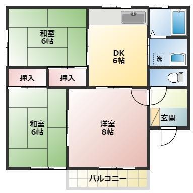 ガーデンハウス柏崎Ｃの間取り