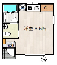 First Propertyの間取り