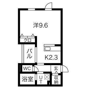 プラハの間取り