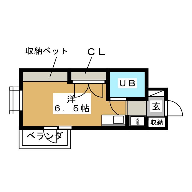 ベルトピア日吉IIの間取り