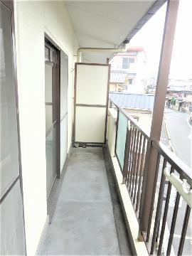 タウンハイツ穂積　バルコニー　ベランダ