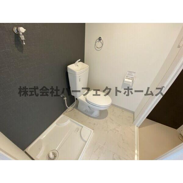 トイレ　ゆったりとした空間のトイレです