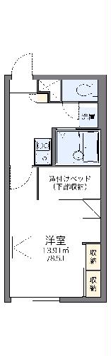 【レオパレスＨＯＴハウス登別の間取り】