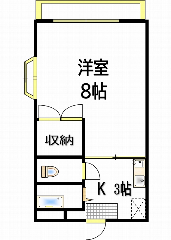 ニューシティー・HIYONの間取り