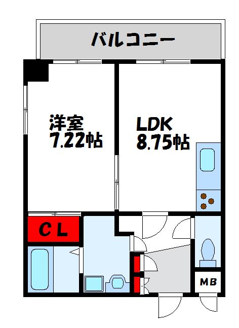 アークハイツの間取り